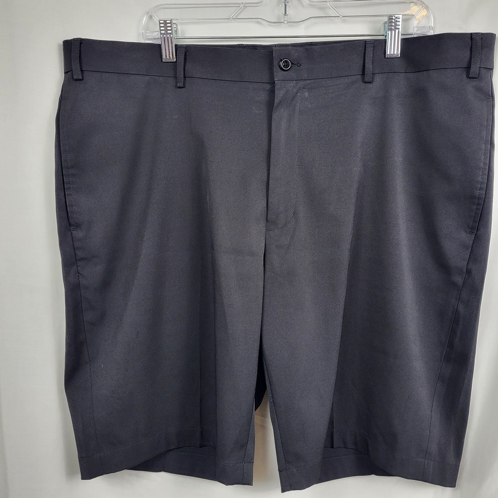 Slazenger Golf Short Mens 40 Gray Performance Stretch Flat Front Casual Athletic